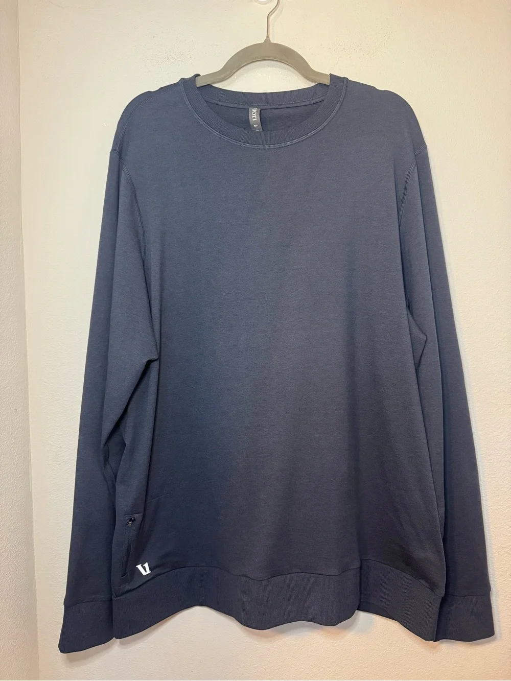 Vuori Ponto Performance Crew in Azure Heather